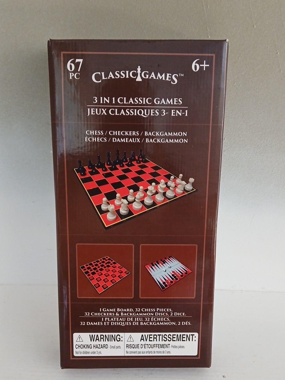 Classic Games 3 In 1